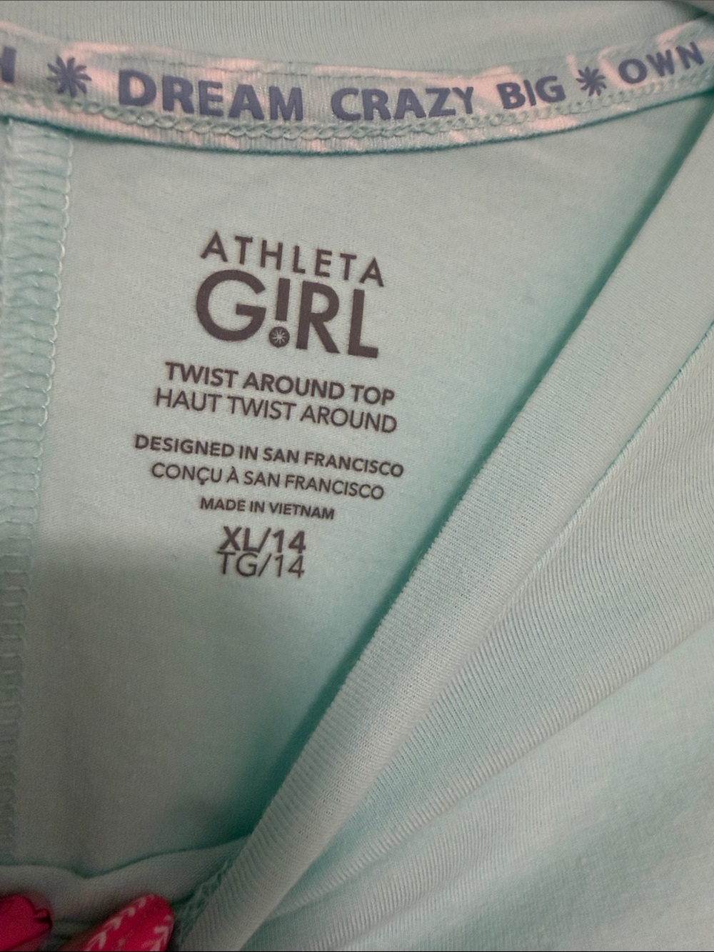 Athleta Girl Aqua Twist-Around Long Sleeve Top - Picture 3 of 5